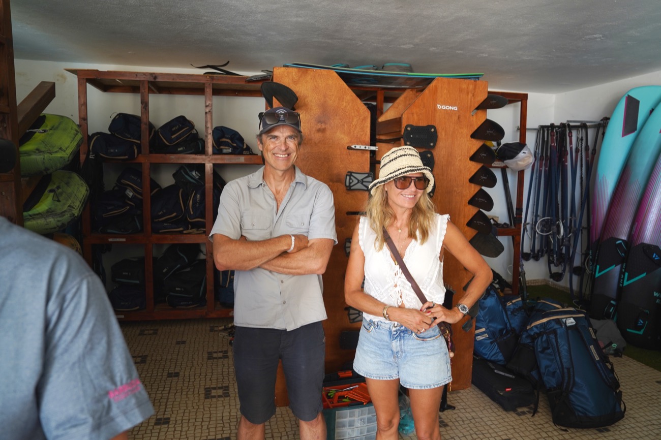 Getting kitted out for the water